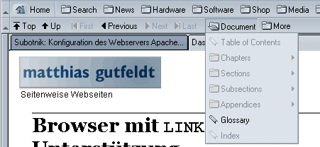 LINK in Mozilla